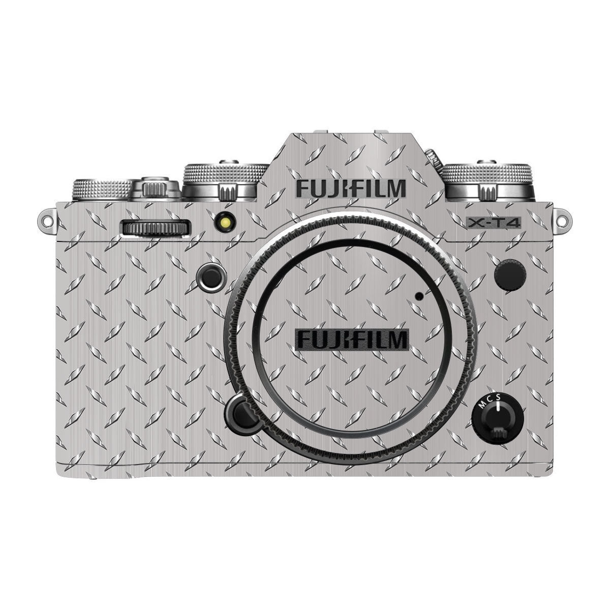 Textured Silver Tread FujiFilm X-T4 Camera Skin
