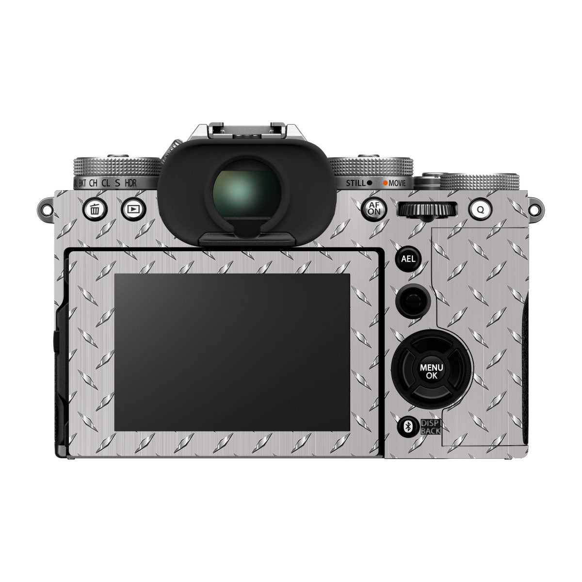 Textured Silver Tread FujiFilm X-T5 Camera Skin