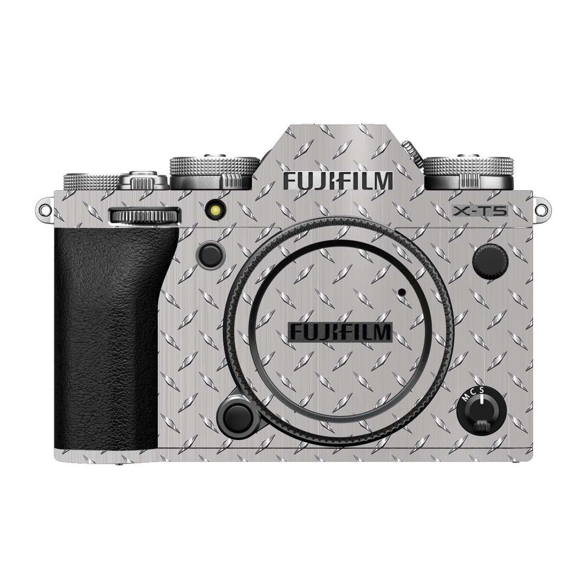 Textured Silver Tread FujiFilm X-T5 Camera Skin