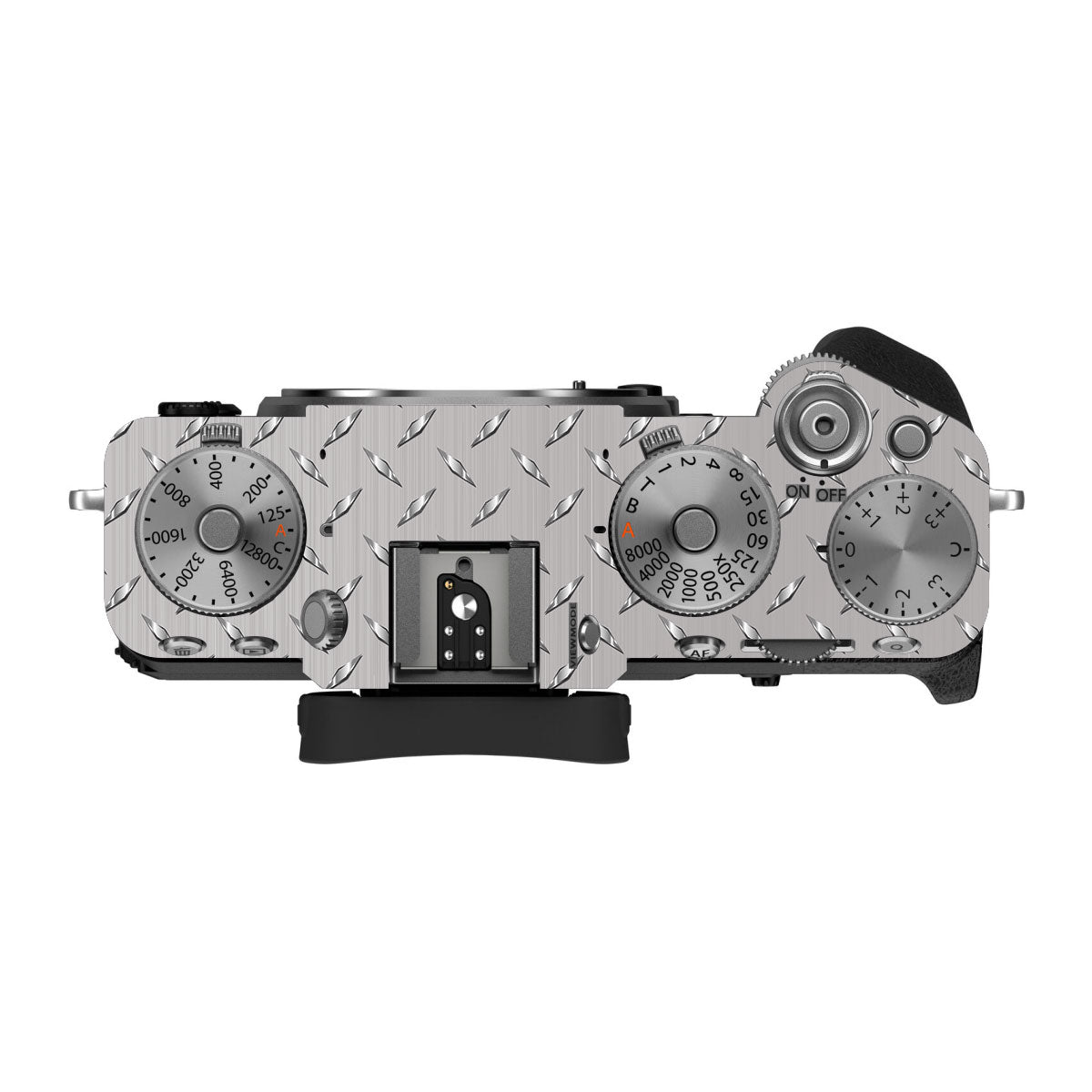 Textured Silver Tread FujiFilm X-T5 Camera Skin