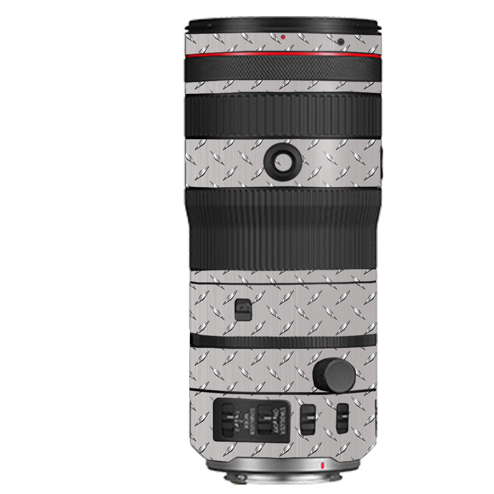Textured Silver Tread Canon RF 70–200mm f/2.8 L IS USM Camera Lens Skin