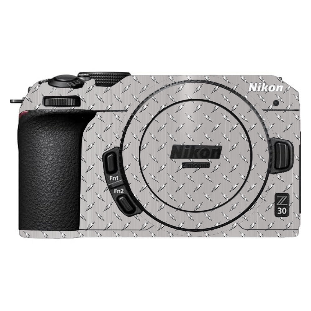 Textured Silver Tread Nikon Z30 Camera Skin