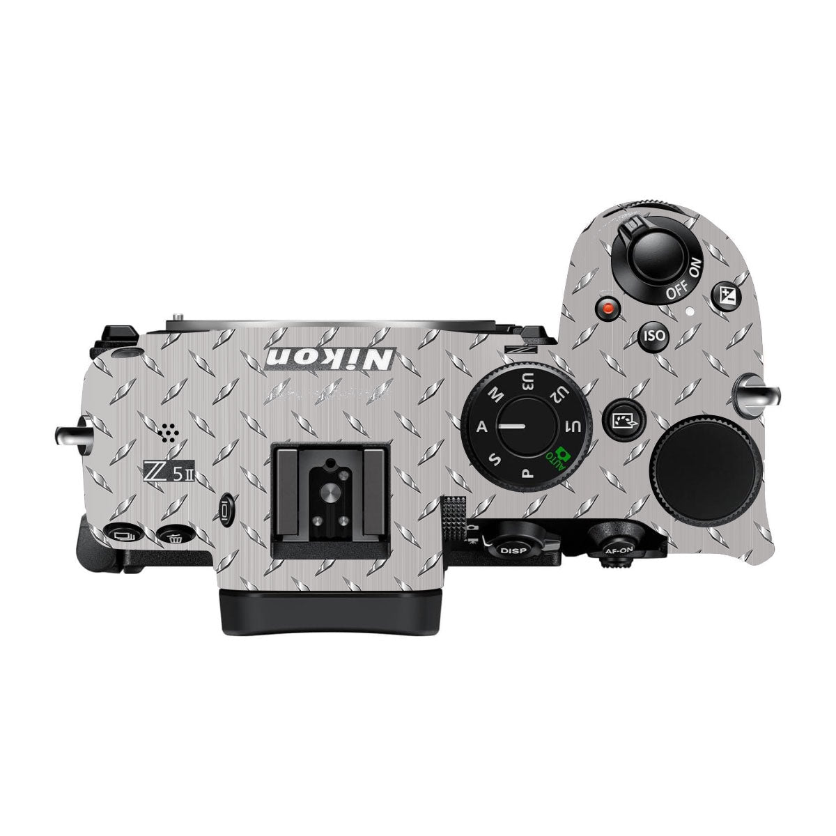 Textured Silver Tread Nikon Z5 II Camera Skin
