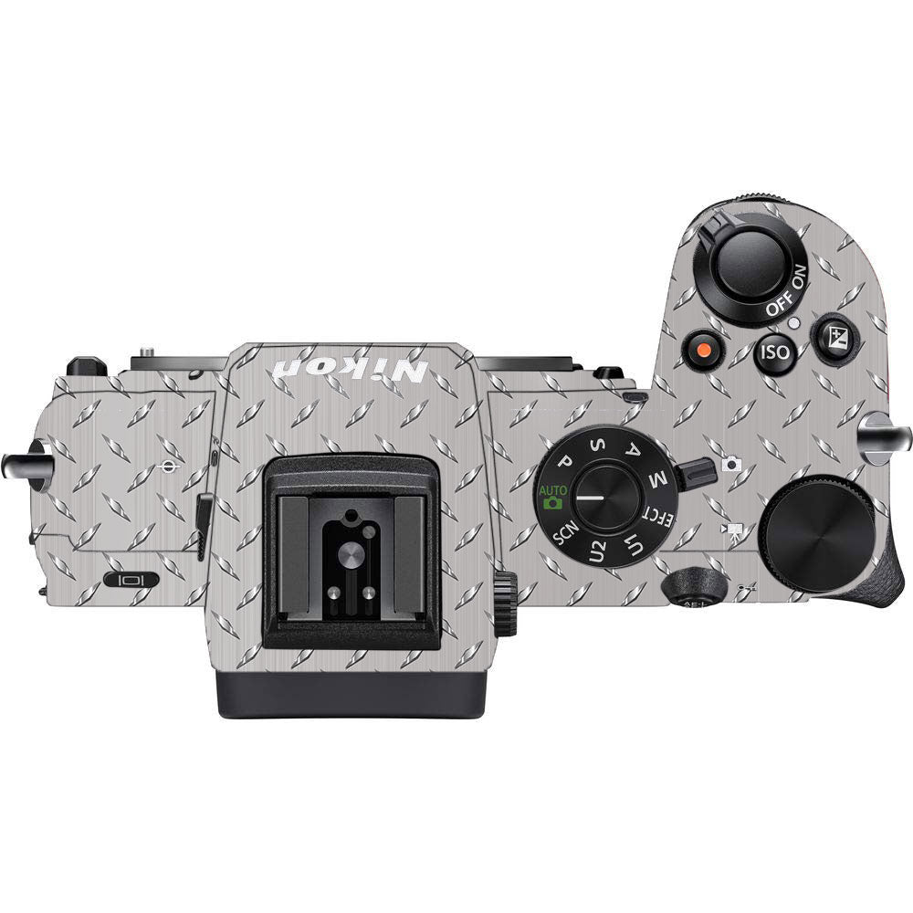 Textured Silver Tread Nikon Z50 Camera Skin