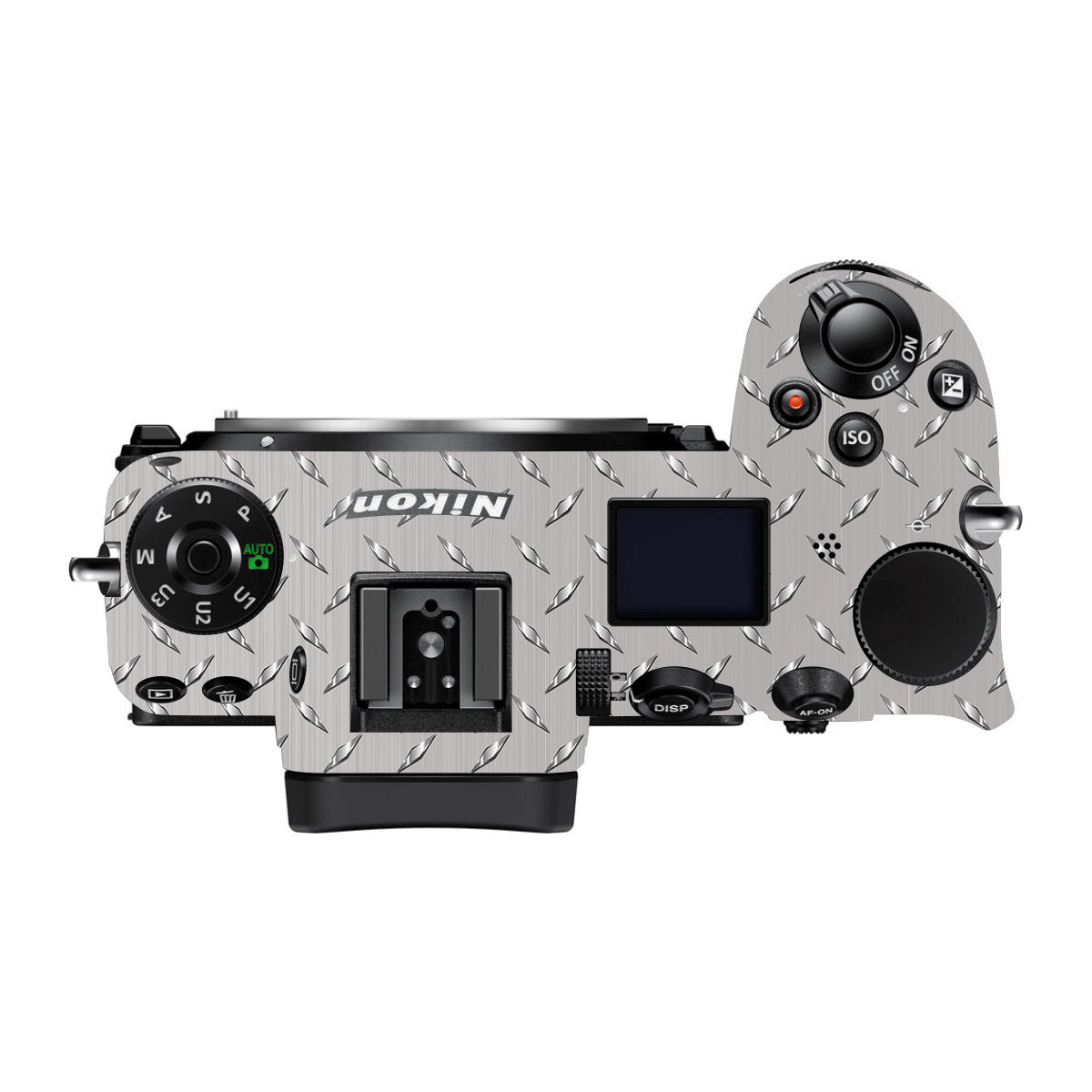 Textured Silver Tread Nikon Z7 Camera Skin