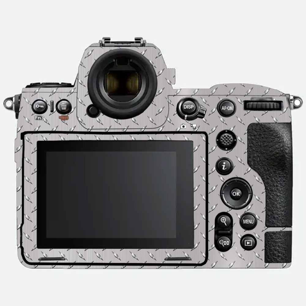 Textured Silver Tread Nikon Z8 Camera Skin