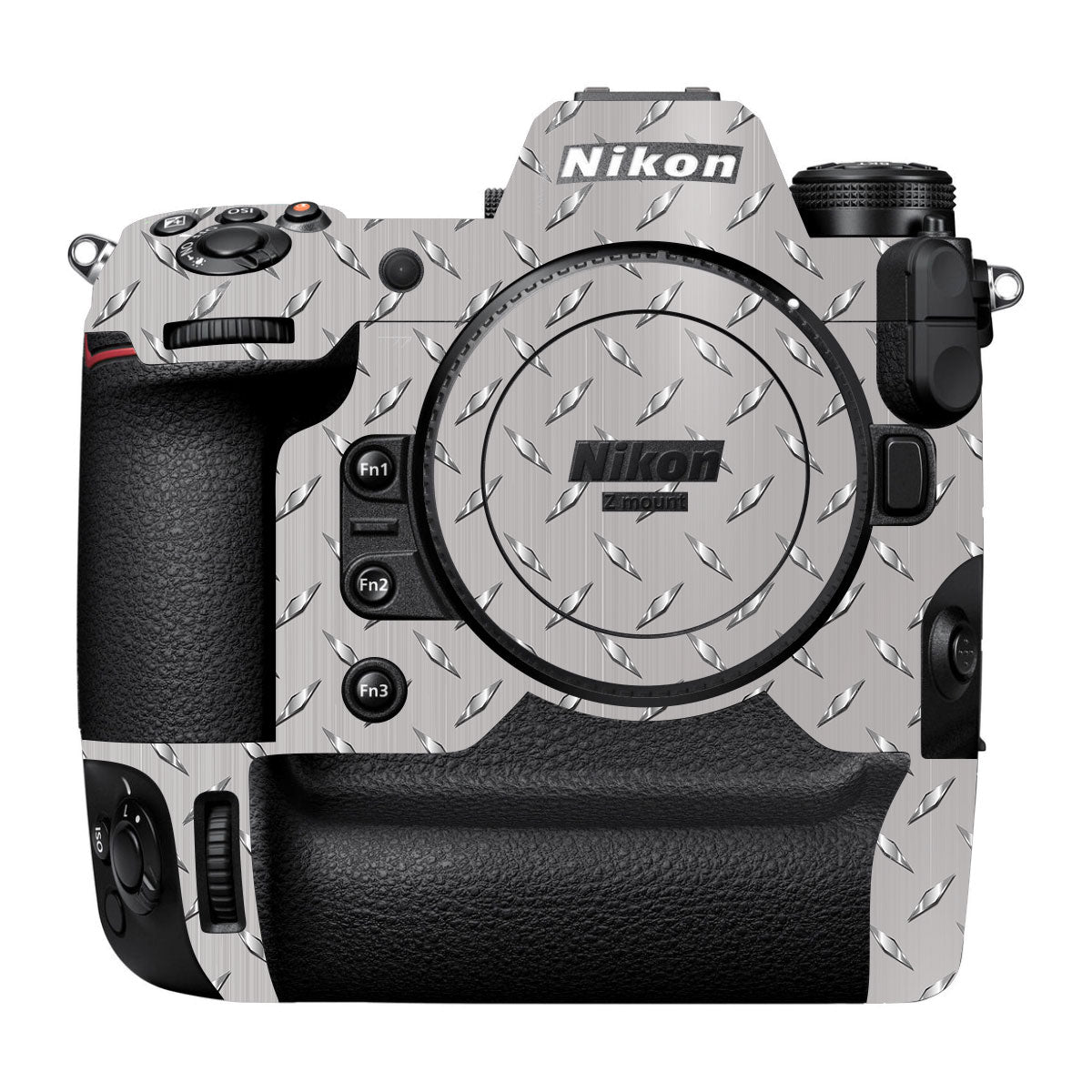 Textured Silver Tread Nikon Z9 Camera Skin