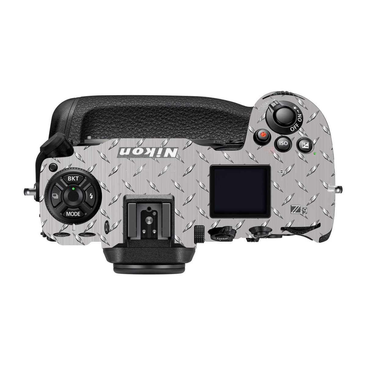Textured Silver Tread Nikon Z9 Camera Skin
