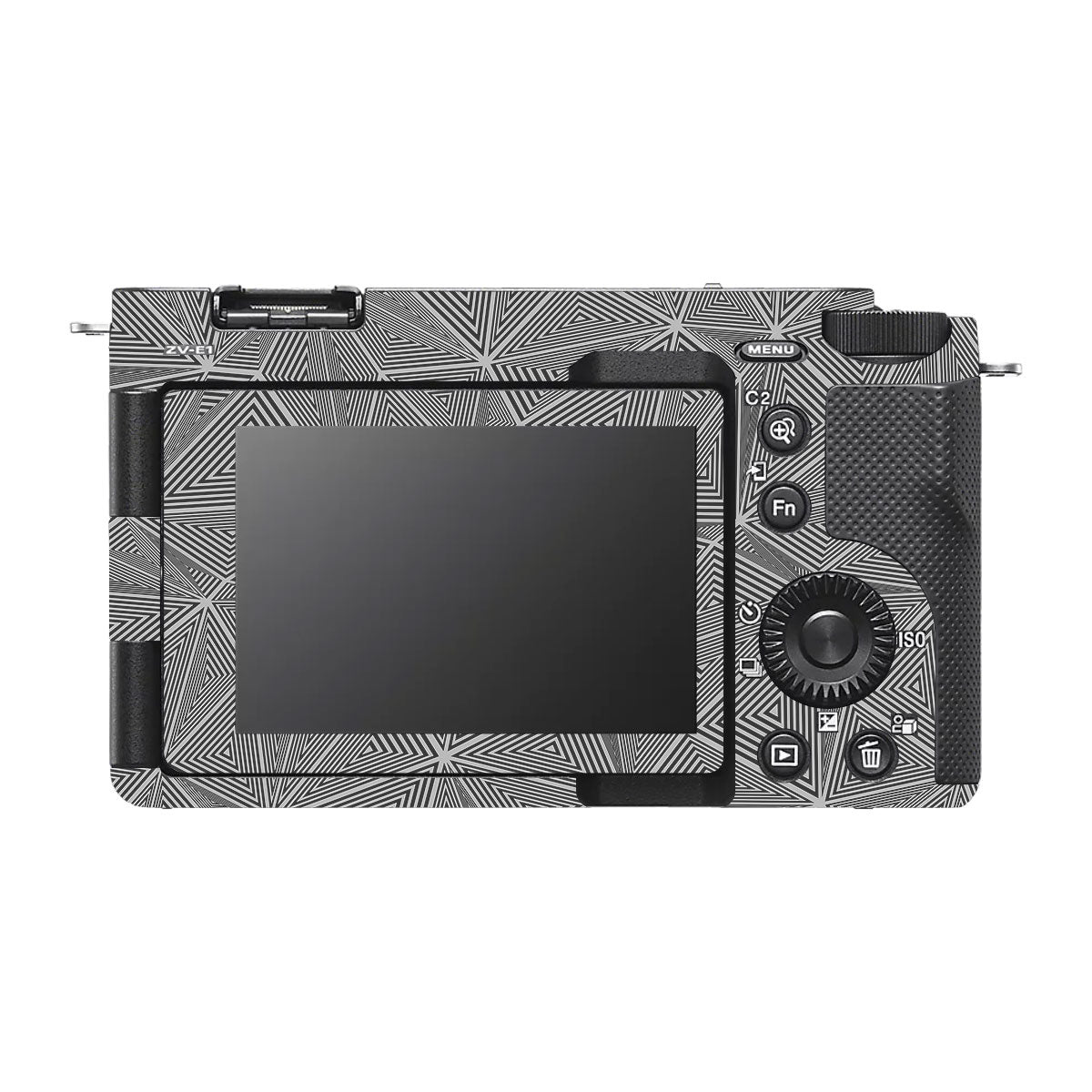 Textured Dark Prism Geometric Sony ZV-E1 Camera Skin