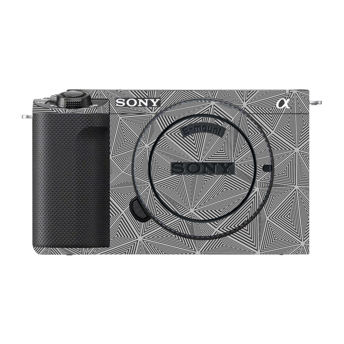 Textured Dark Prism Geometric Sony ZV-E1 Camera Skin
