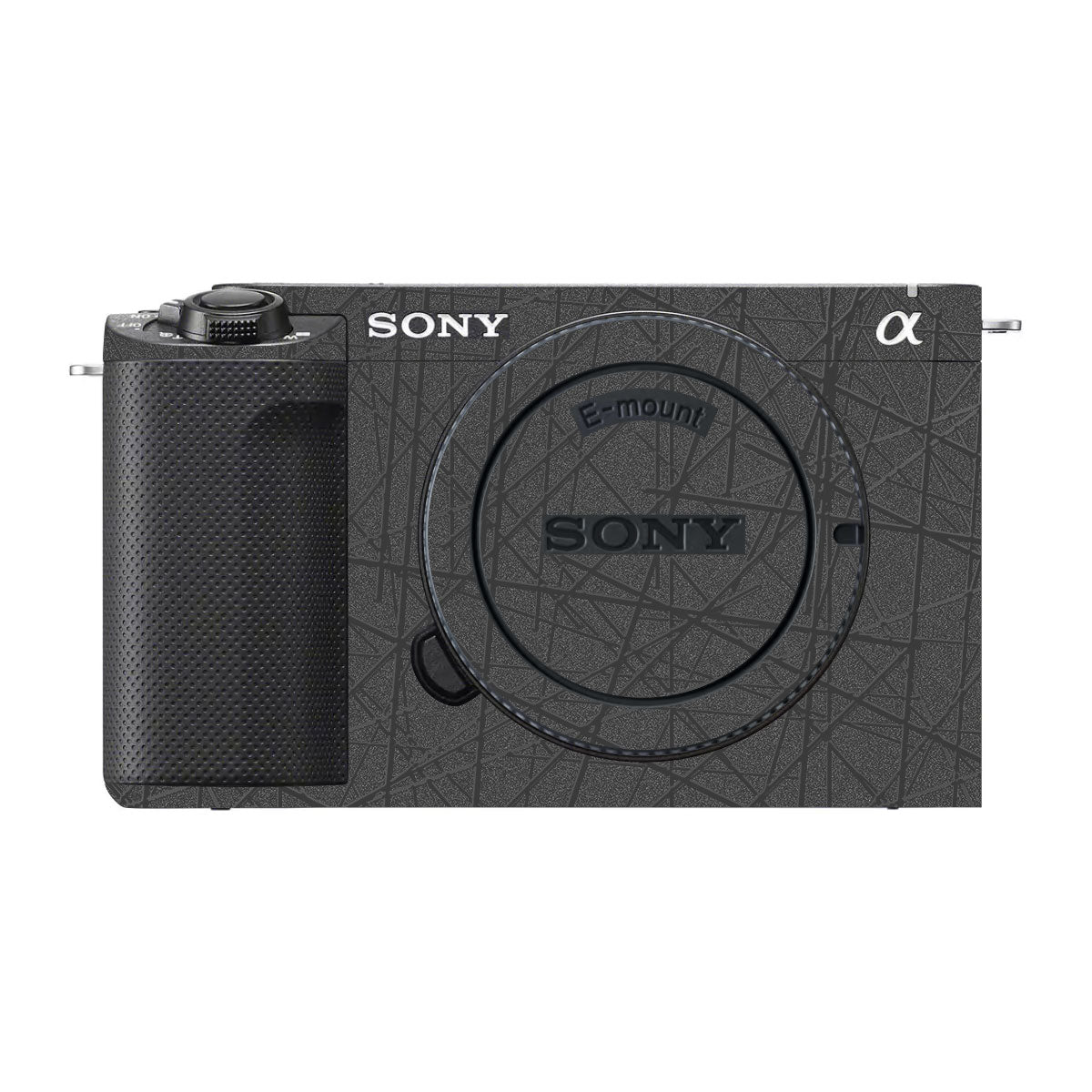 Textured White Chaos Line Sony ZV-E1 Camera Skin