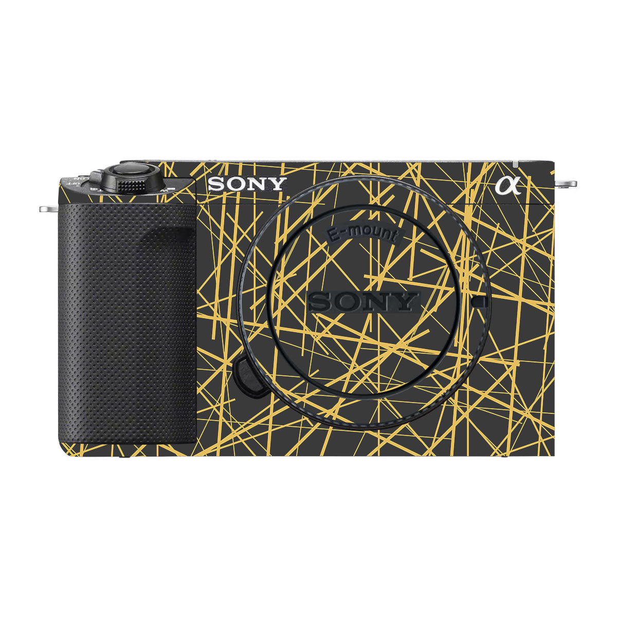 Textured Ocean Wave Blue Sony ZV-E1 Camera Skin