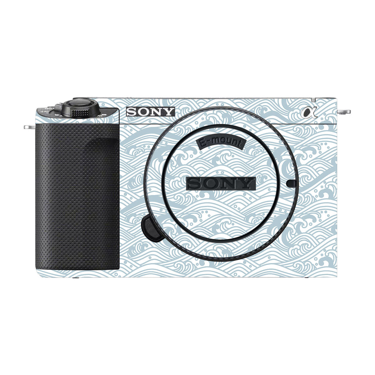 Textured Topo Flow Sony ZV-E1 Camera Skin