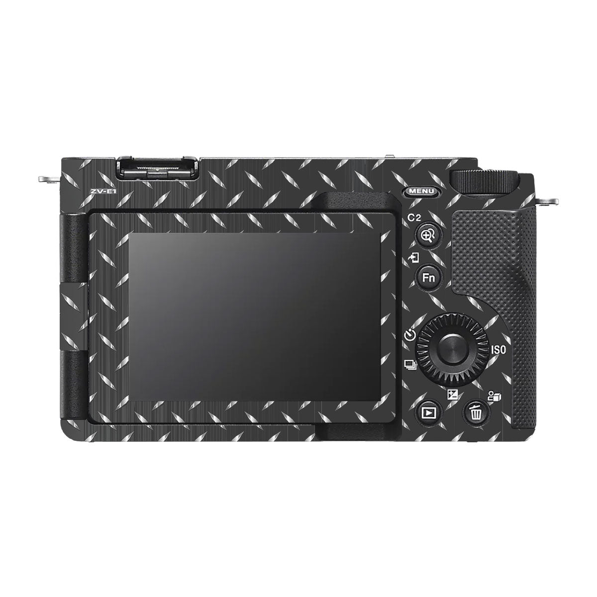 Textured Silver Tread Sony ZV-E1 Camera Skin