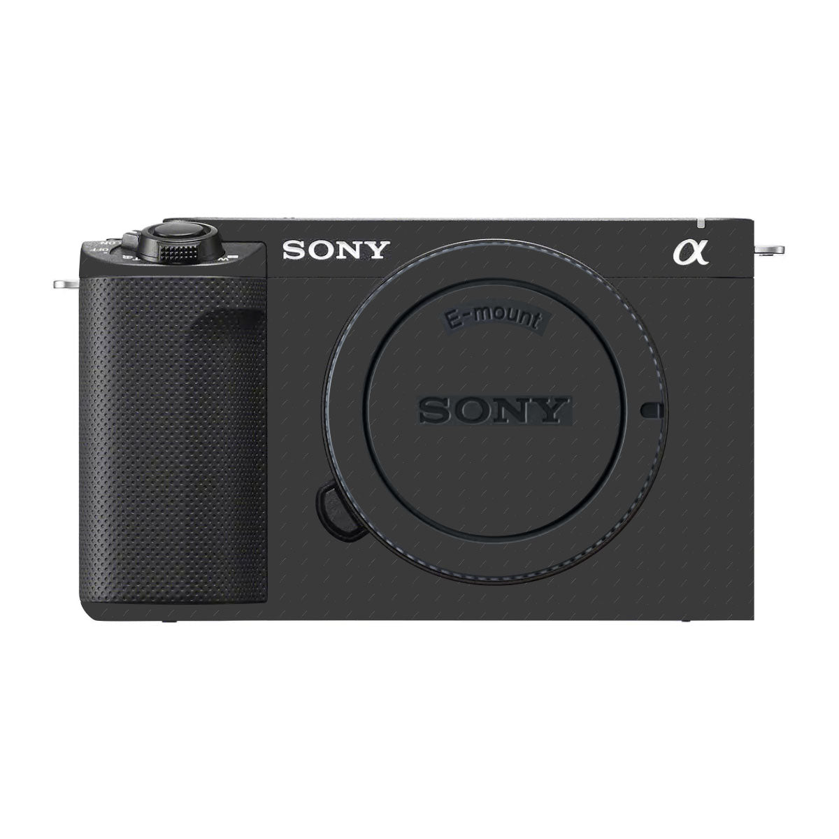 Textured Black Iron Plate Sony ZV-E1 Camera Skin