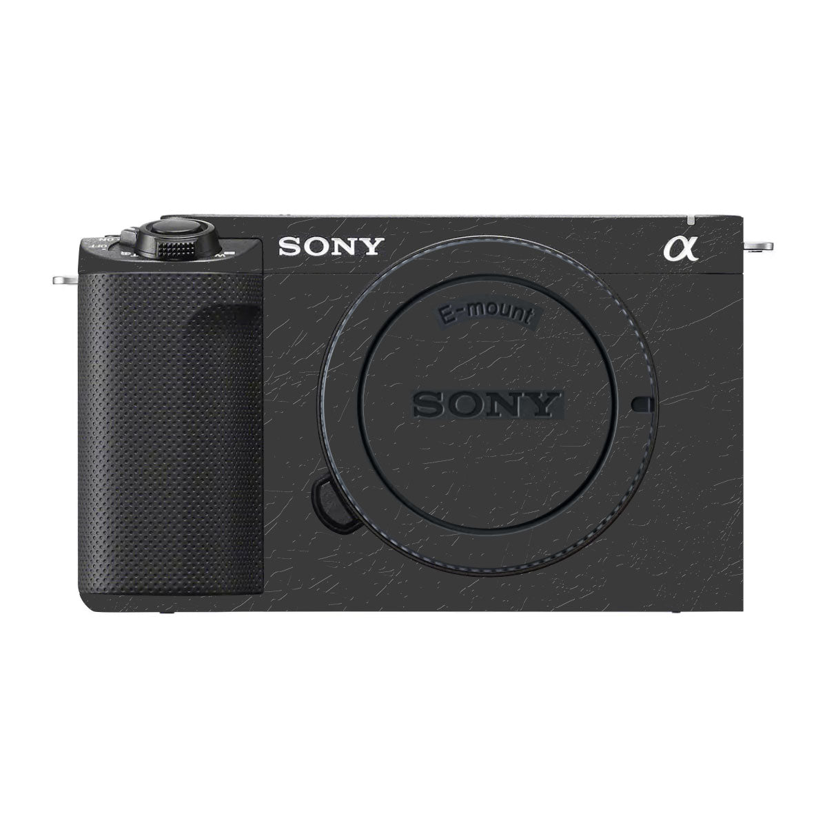 Textured Black Splash Sony ZV-E1 Camera Skin