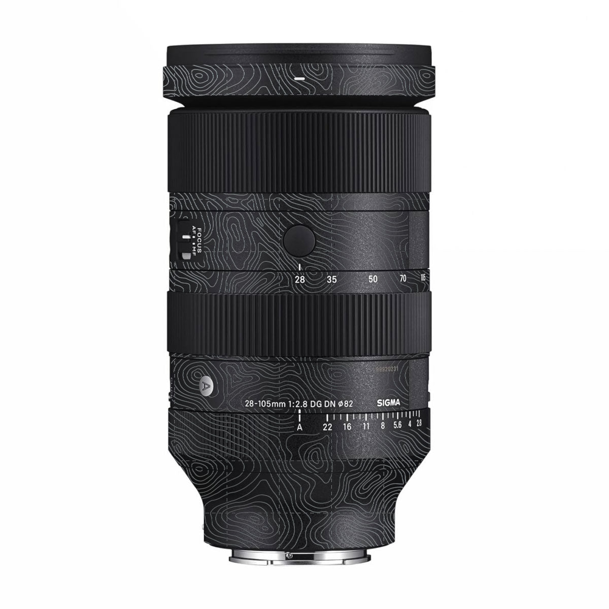 Textured Stealth Slate Sigma 28-105mm F/2.8 DG DN Sony E Camera Lens Skin
