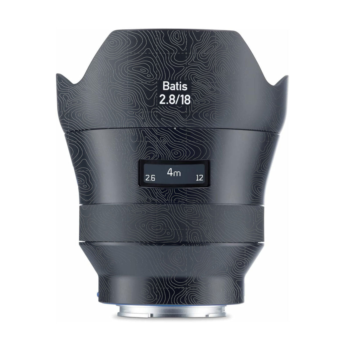 Textured Stealth Slate Zeiss Batis 18mm F/2.8 Sony E Camera Lens Skin