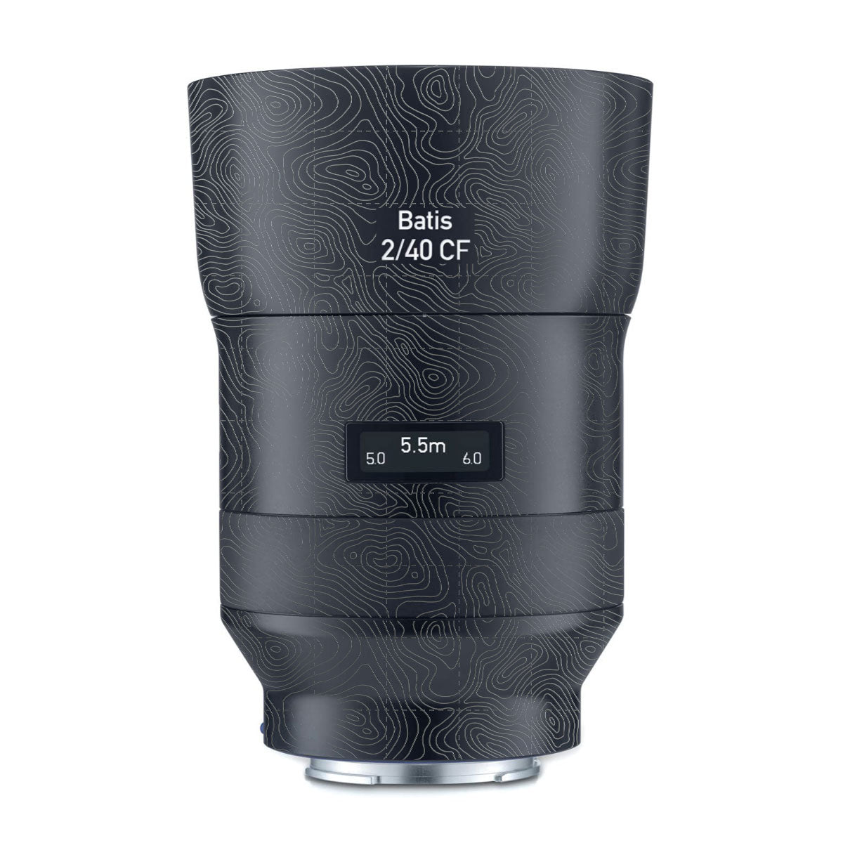 Textured Stealth Slate Zeiss Batis 40mm F/2 CF E-mount Camera Lens Skin