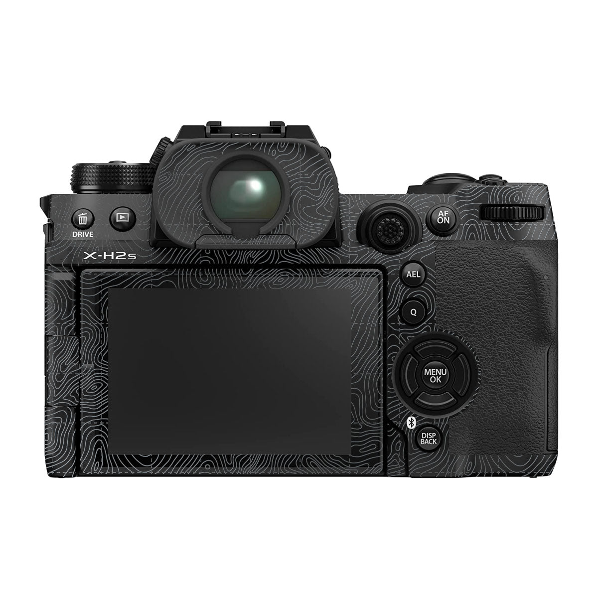 Textured Stealth Slate Fujifilm X-H2 Camera Skin