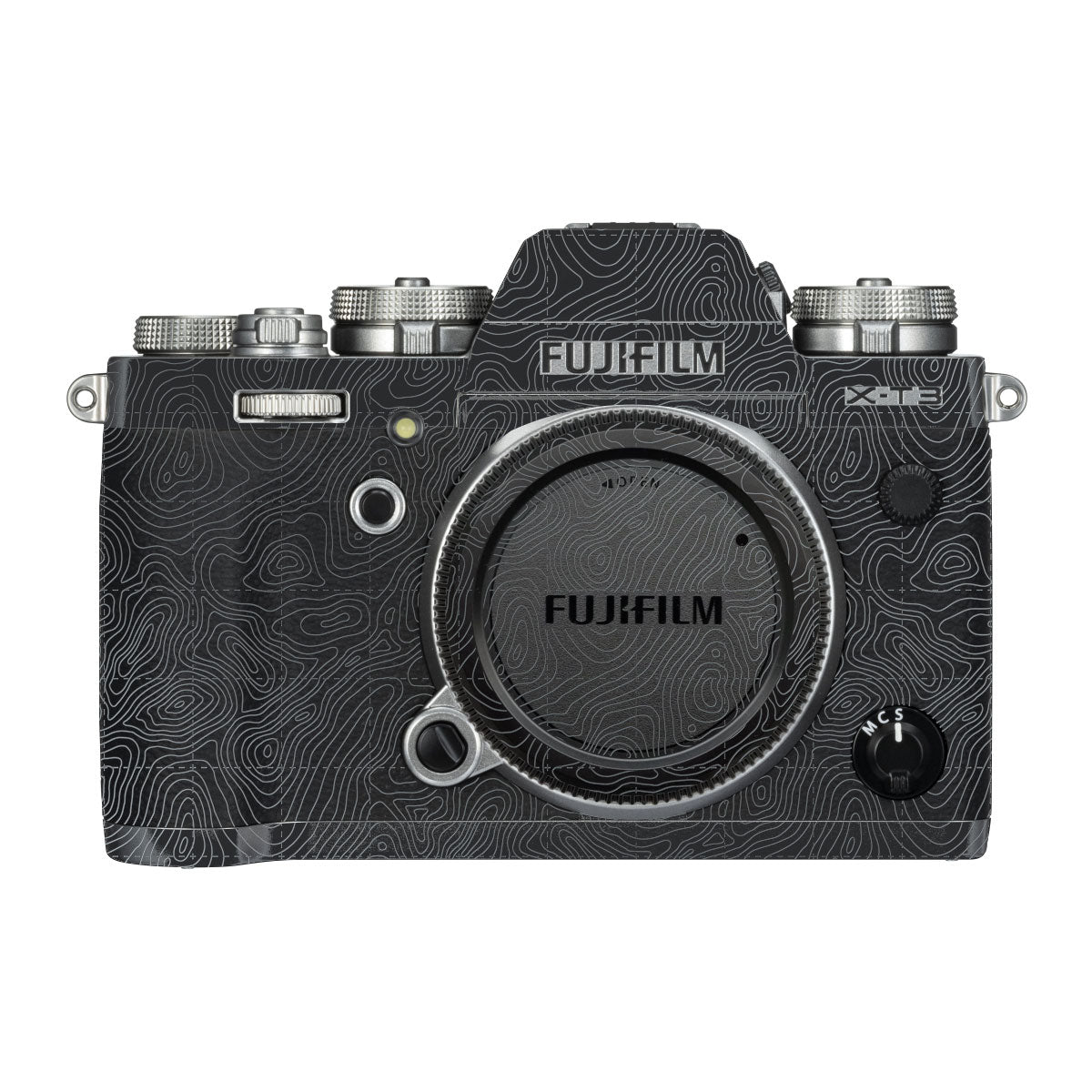 Textured Stealth Slate FujiFilm X-T3 Camera Skin