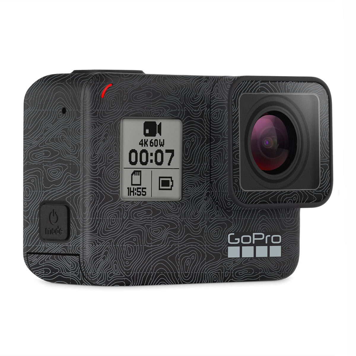Textured Stealth Slate GoPro Hero 7 Camera Skin