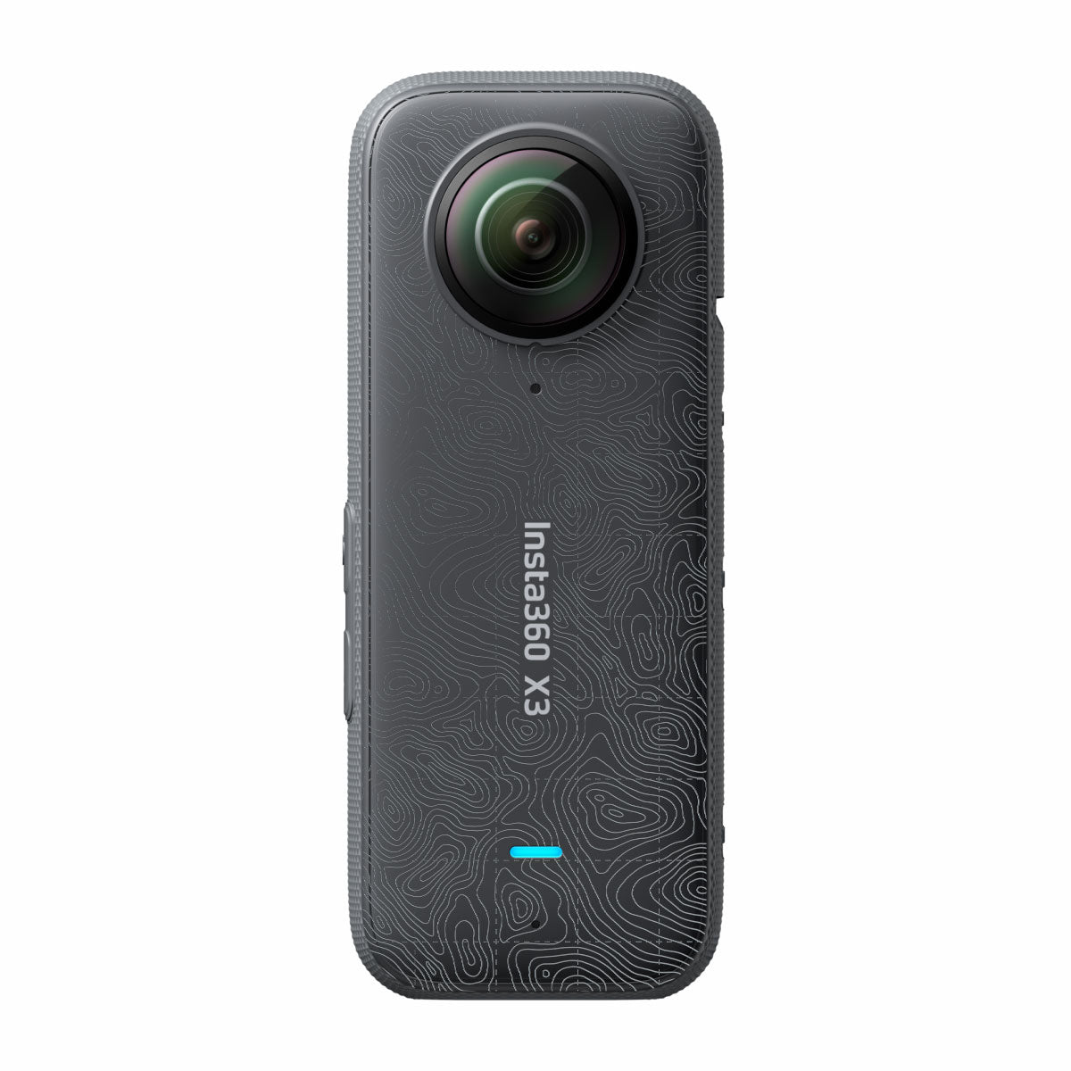Textured Stealth Slate Insta360 X3 Camera Skin