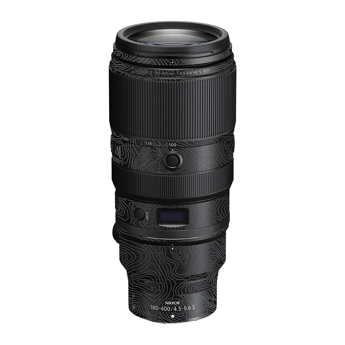 Textured Stealth Slate Nikon Nikkor Z 100-400mm F/4.5-5.6 VR S Camera Lens Skin