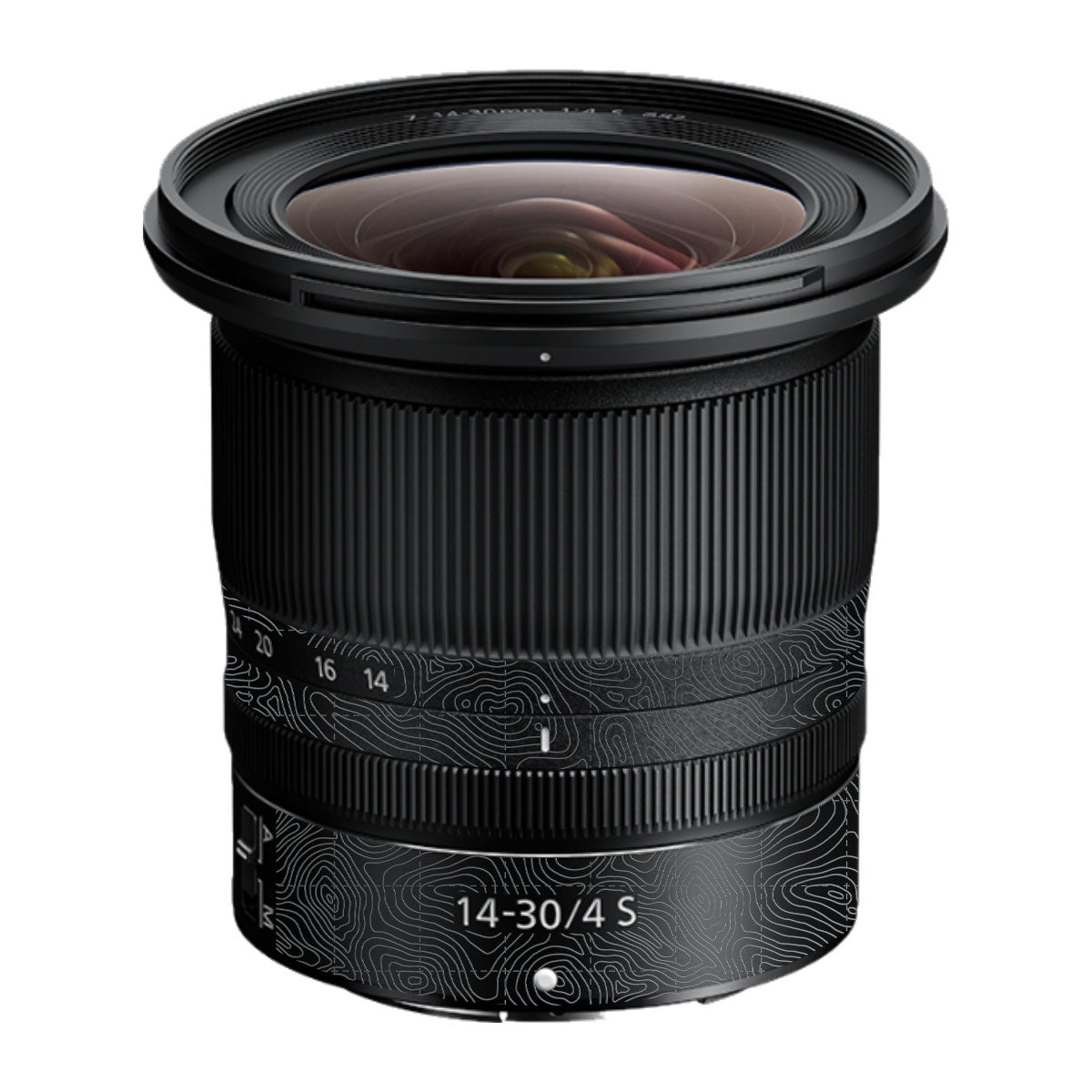 Textured Stealth Slate Nikon Nikkor Z 14-30mm F/4 S Camera Lens Skin
