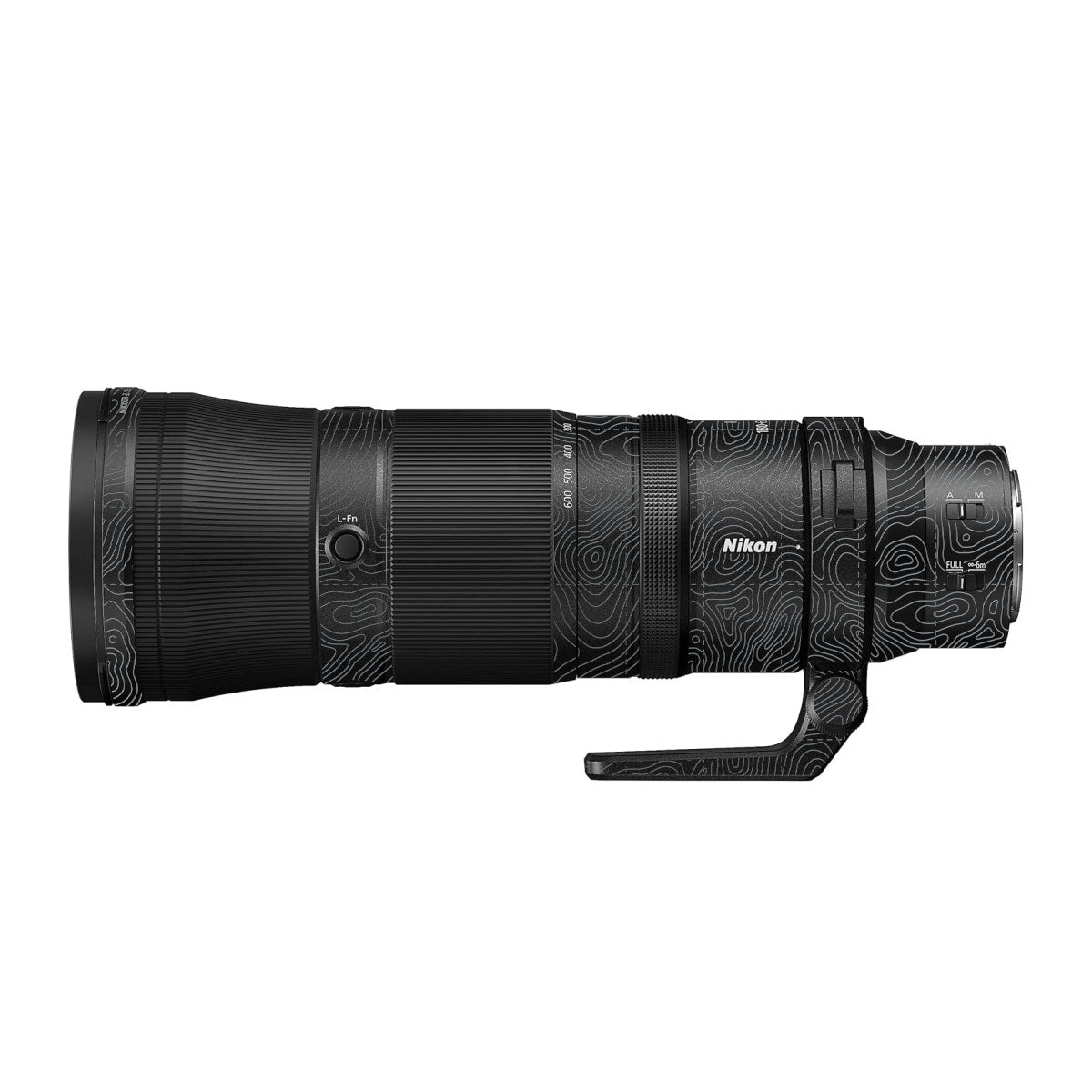 Textured Stealth Slate Nikon Nikkor Z 180-600mm F/5.6-6.3 VR Camera Lens Skin