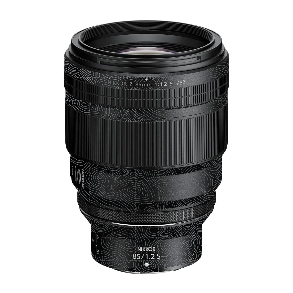 Textured Stealth Slate Nikon Nikkor Z 85mm F/1.2 S Camera Lens Skin