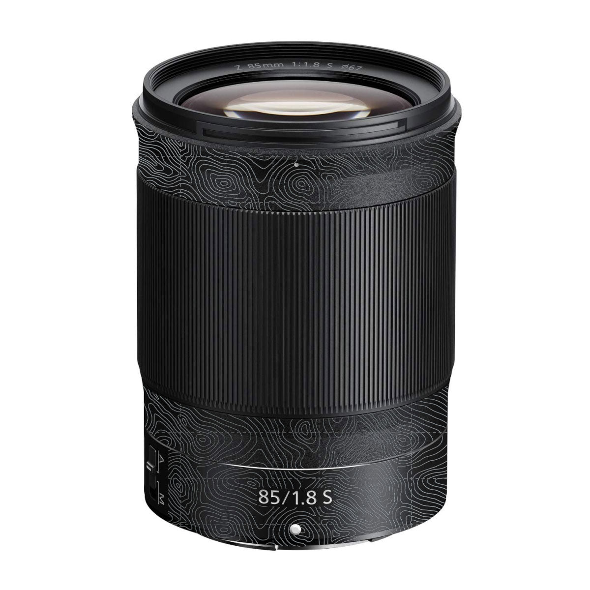 Textured Stealth Slate Nikon Nikkor Z 85mm F/1.8 S Camera Lens Skin