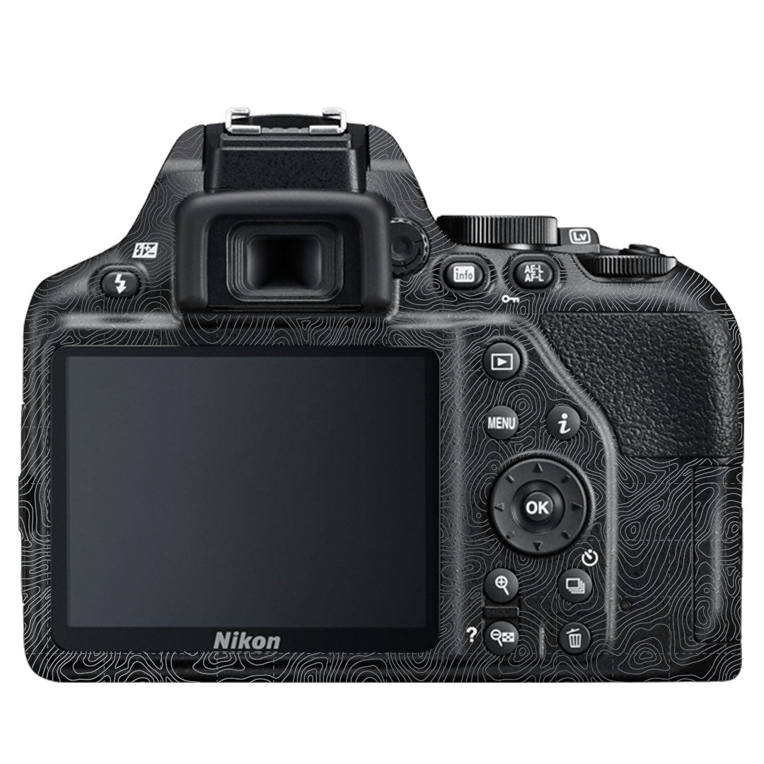 Textured Stealth Slate Nikon D3500 Camera Skin