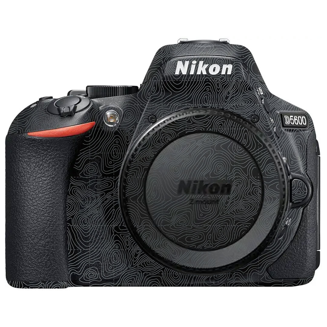 Textured Stealth Slate Nikon D5600 Camera Skin
