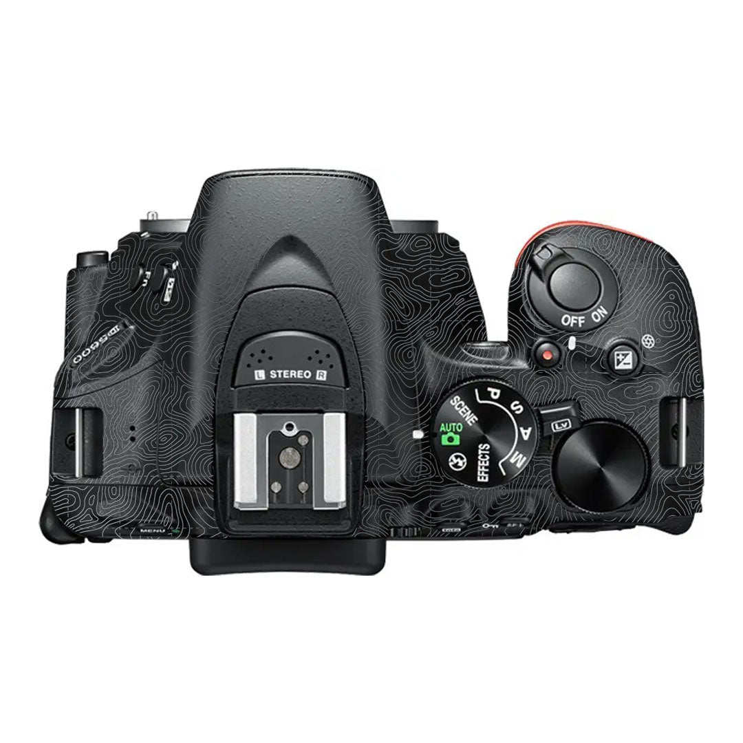Textured Stealth Slate Nikon D5600 Camera Skin