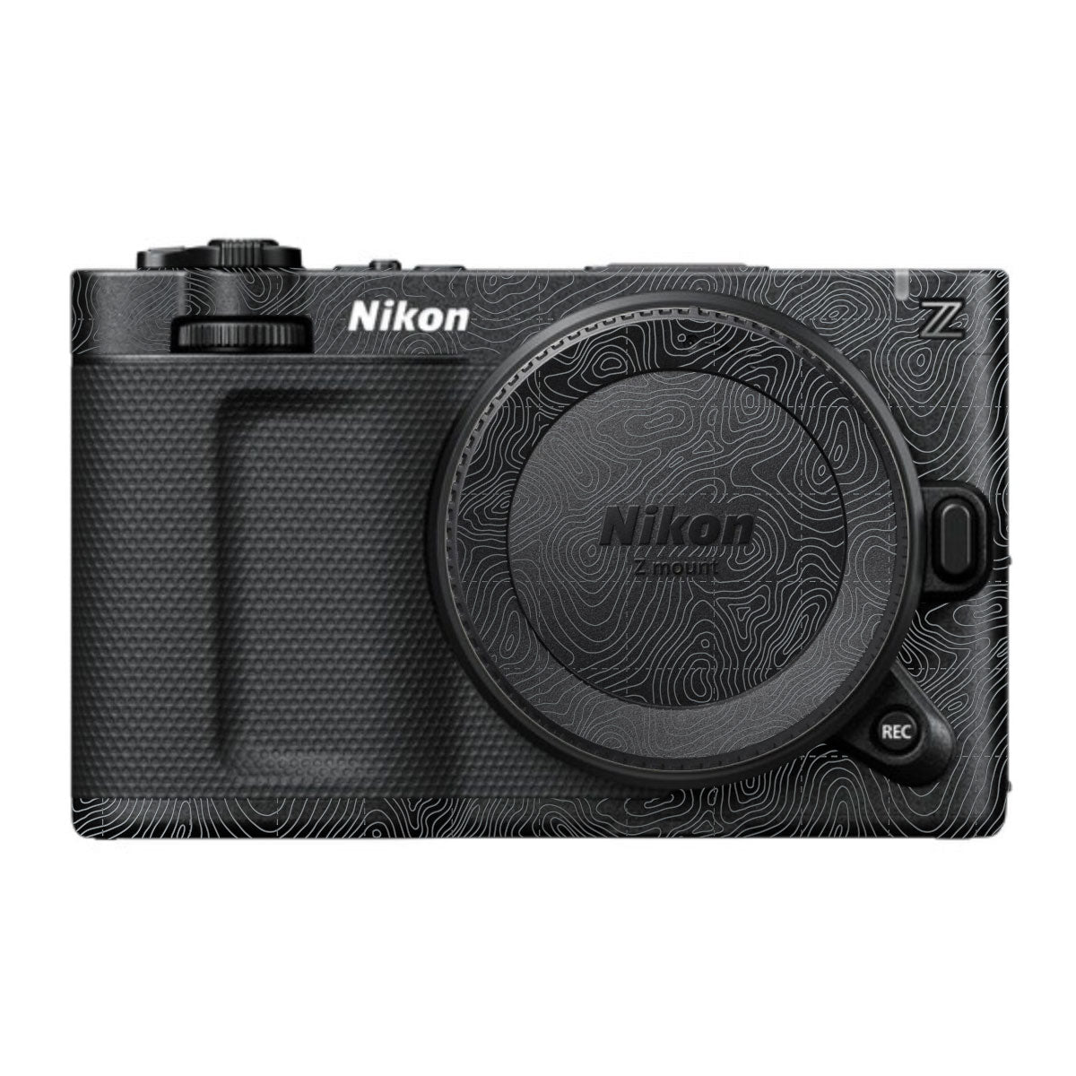Textured Stealth Slate Nikon ZR Camera Skin