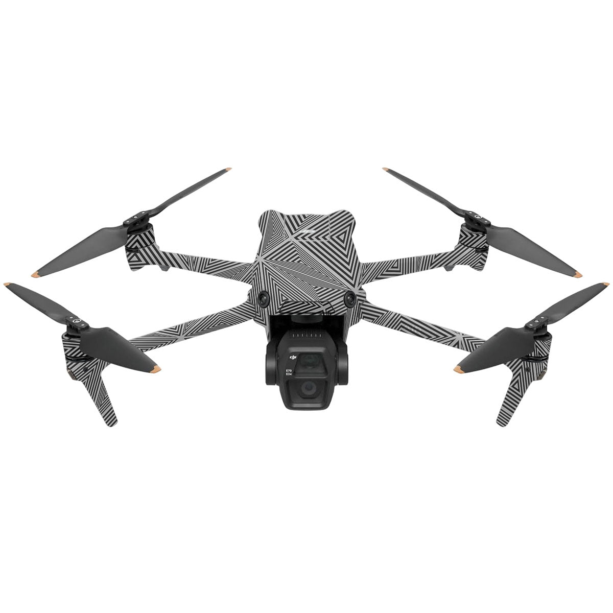 Textured Dark Prism Geometric DJI Air 3 Drone Skin