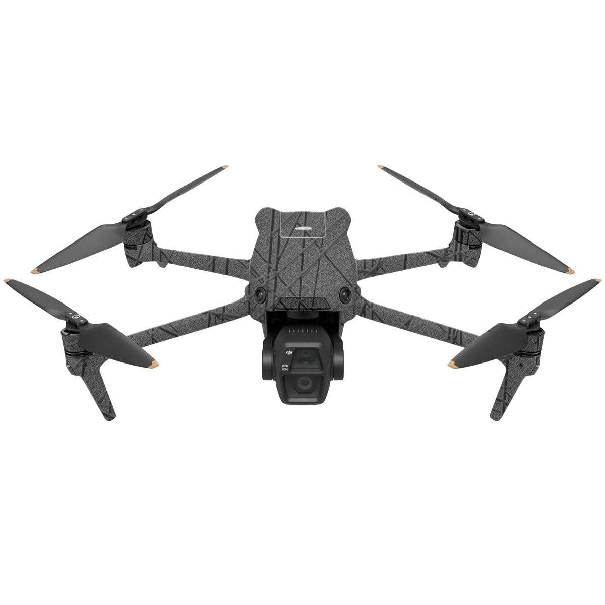 Textured White Chaos Line DJI Air 3 Drone Skin