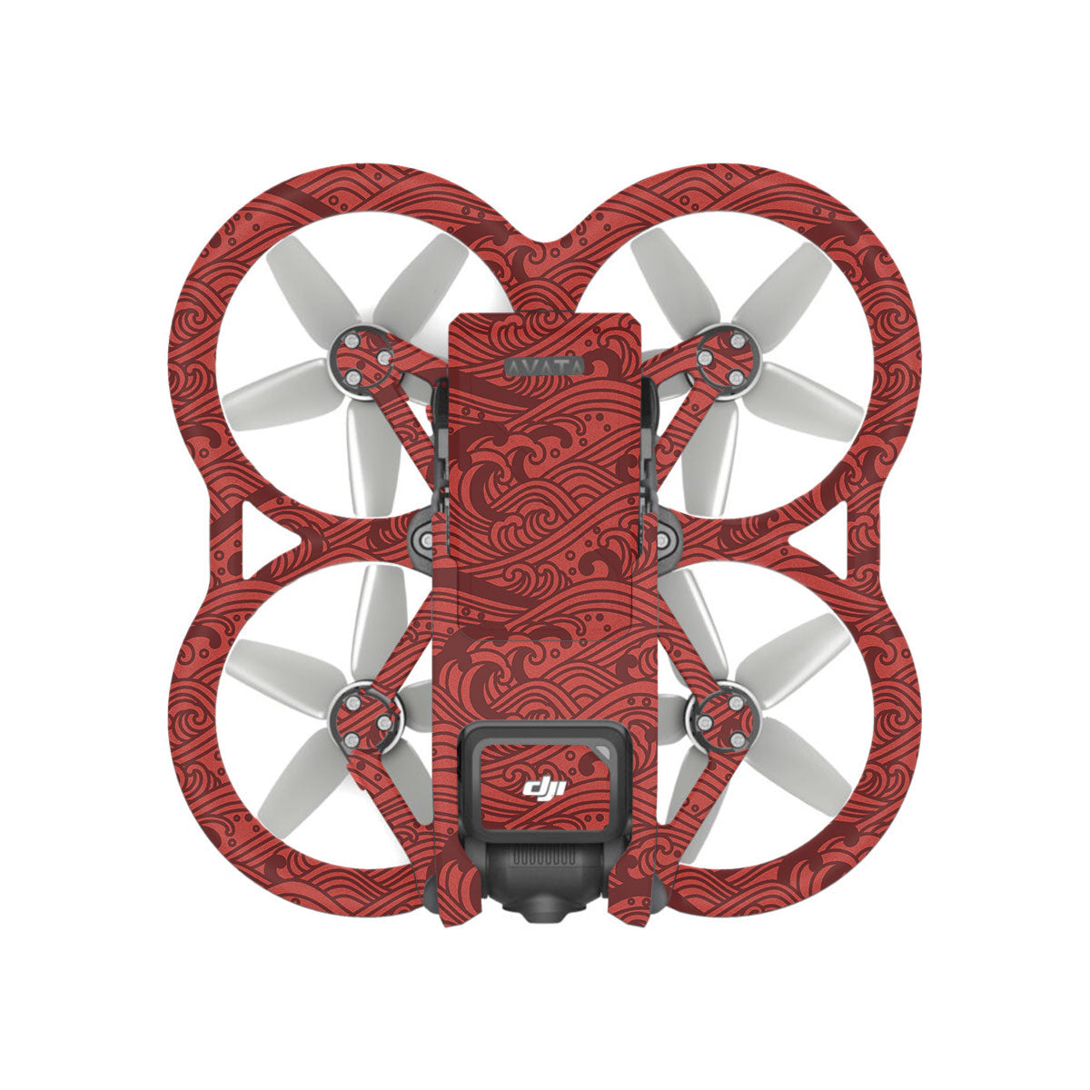 Textured Golden Tide DJI Avata Drone Skin