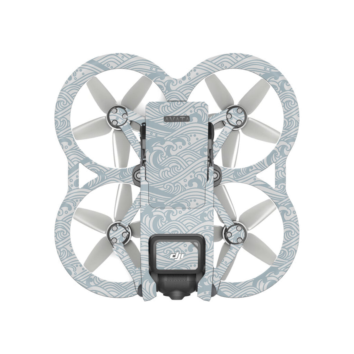 Textured Topo Flow DJI Avata Drone Skin