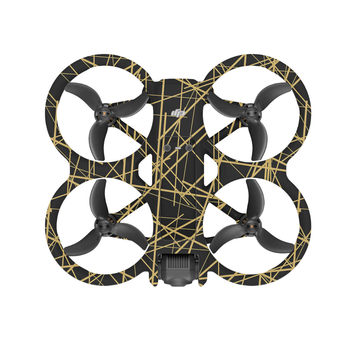 Textured Ocean Wave Blue DJI Avata 2 Drone Skin