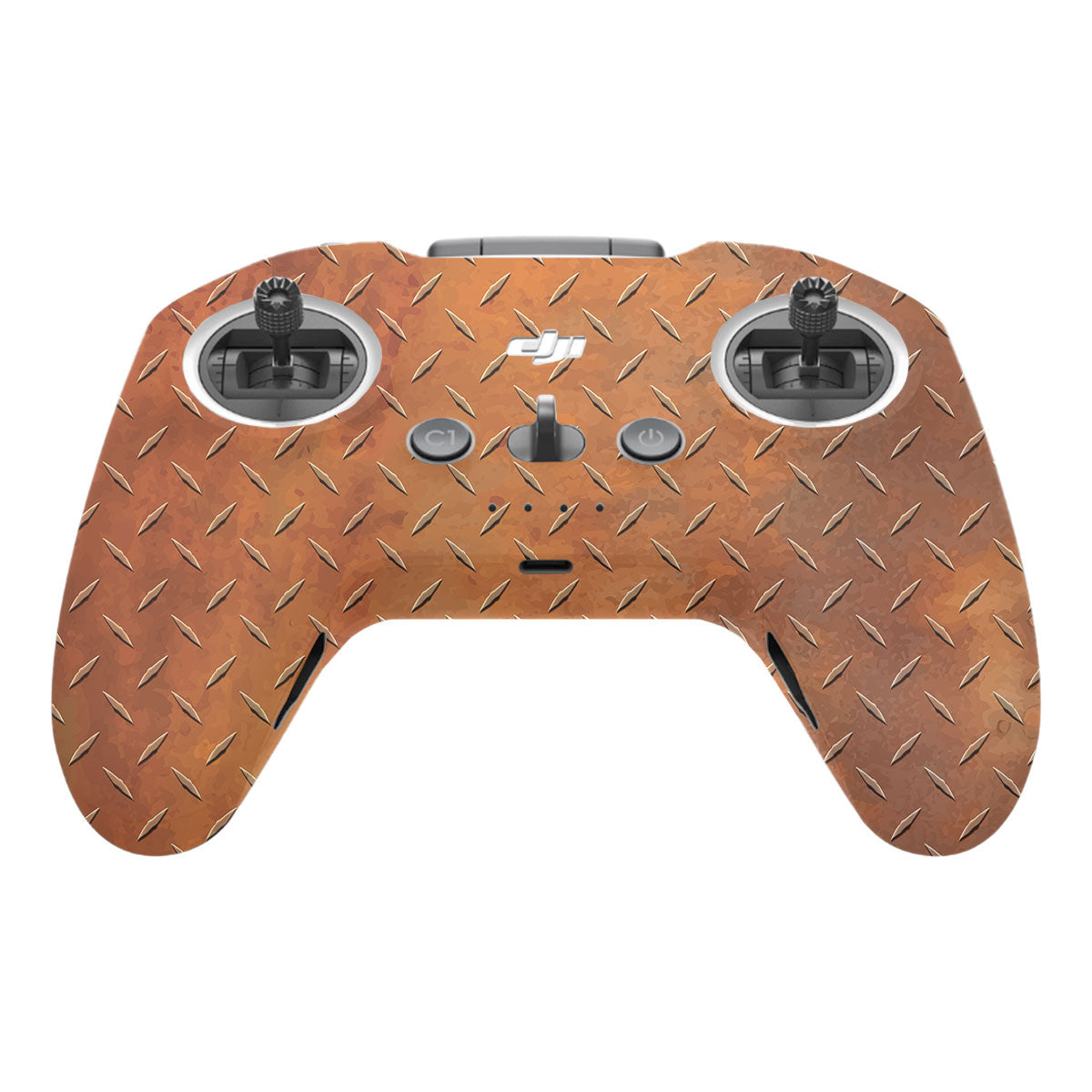 Textured Rust Forge DJI FPV Remote Controller Skin