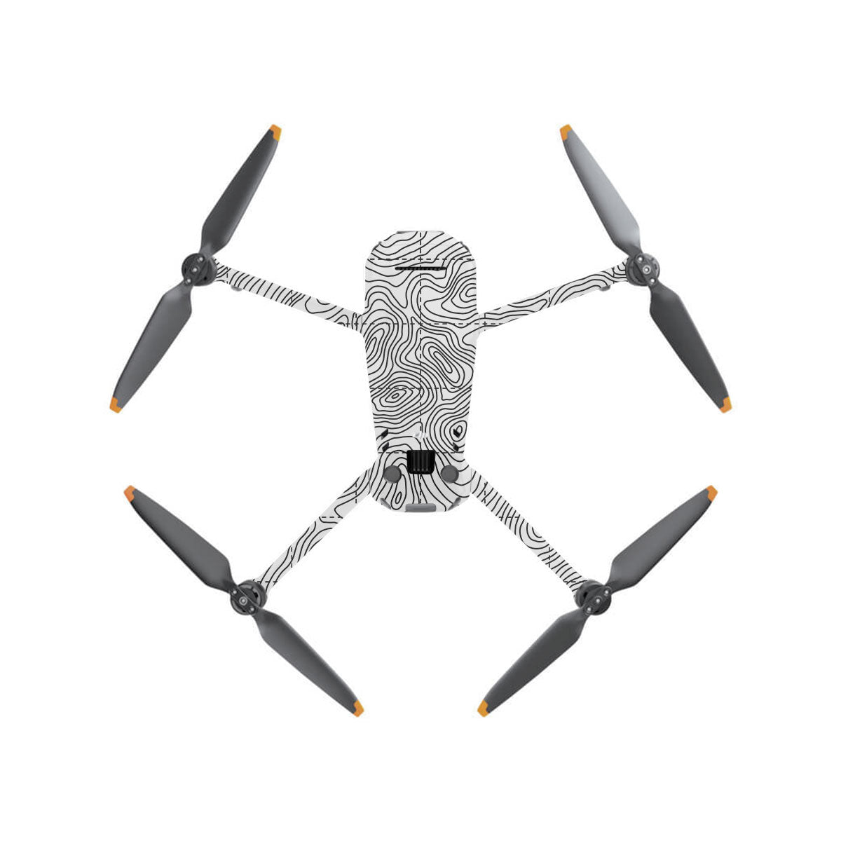 Textured Topo Flow DJI Mavic 3 Drone Skin