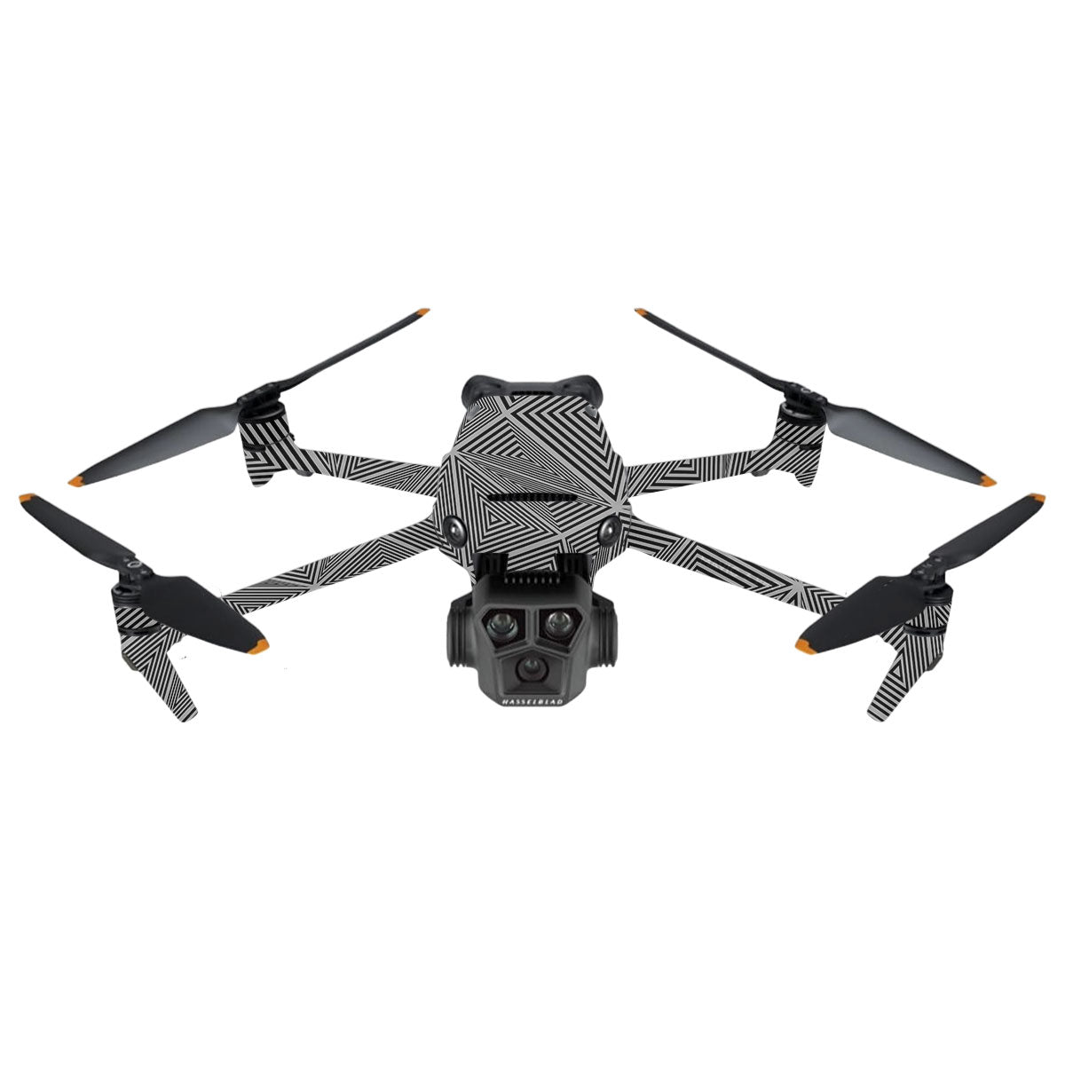 Textured Dark Prism Geometric DJI Mavic 3 Pro Drone Skin