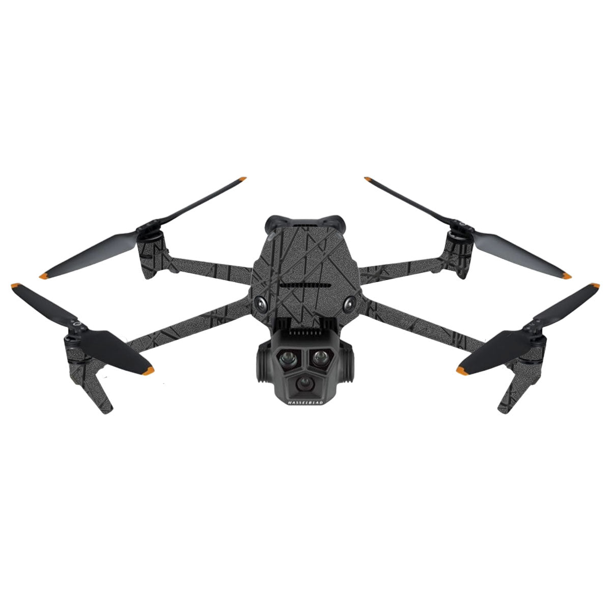 Textured Metallic Steel Grain DJI Mavic 3 Pro Drone Skin