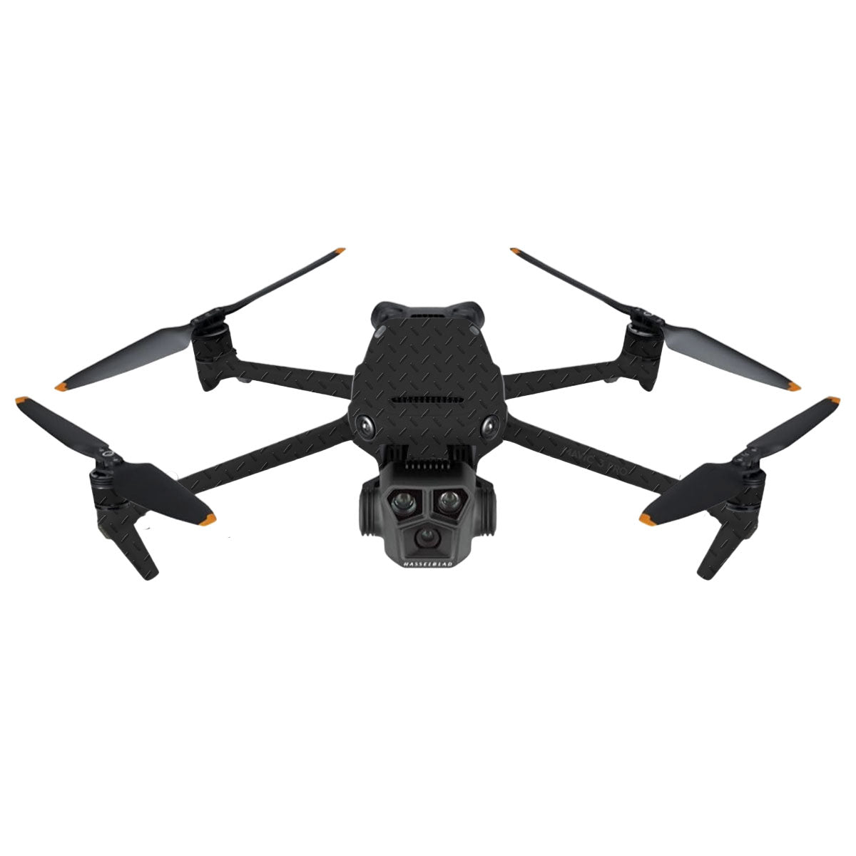 Textured Black Iron Plate DJI Mavic 3 Pro Drone Skin