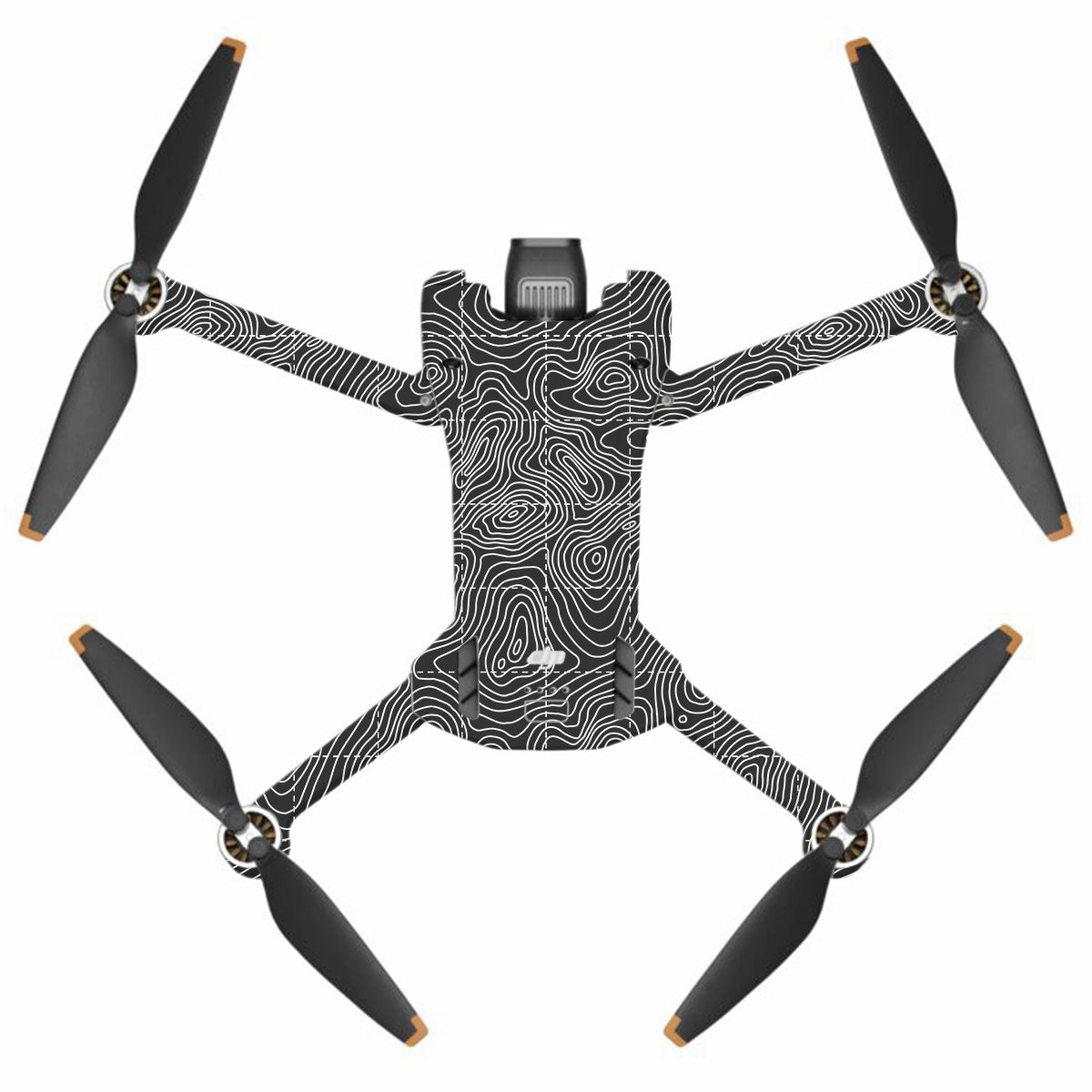Textured Midnight Slate DJI Mini 3 Pro Drone Skin