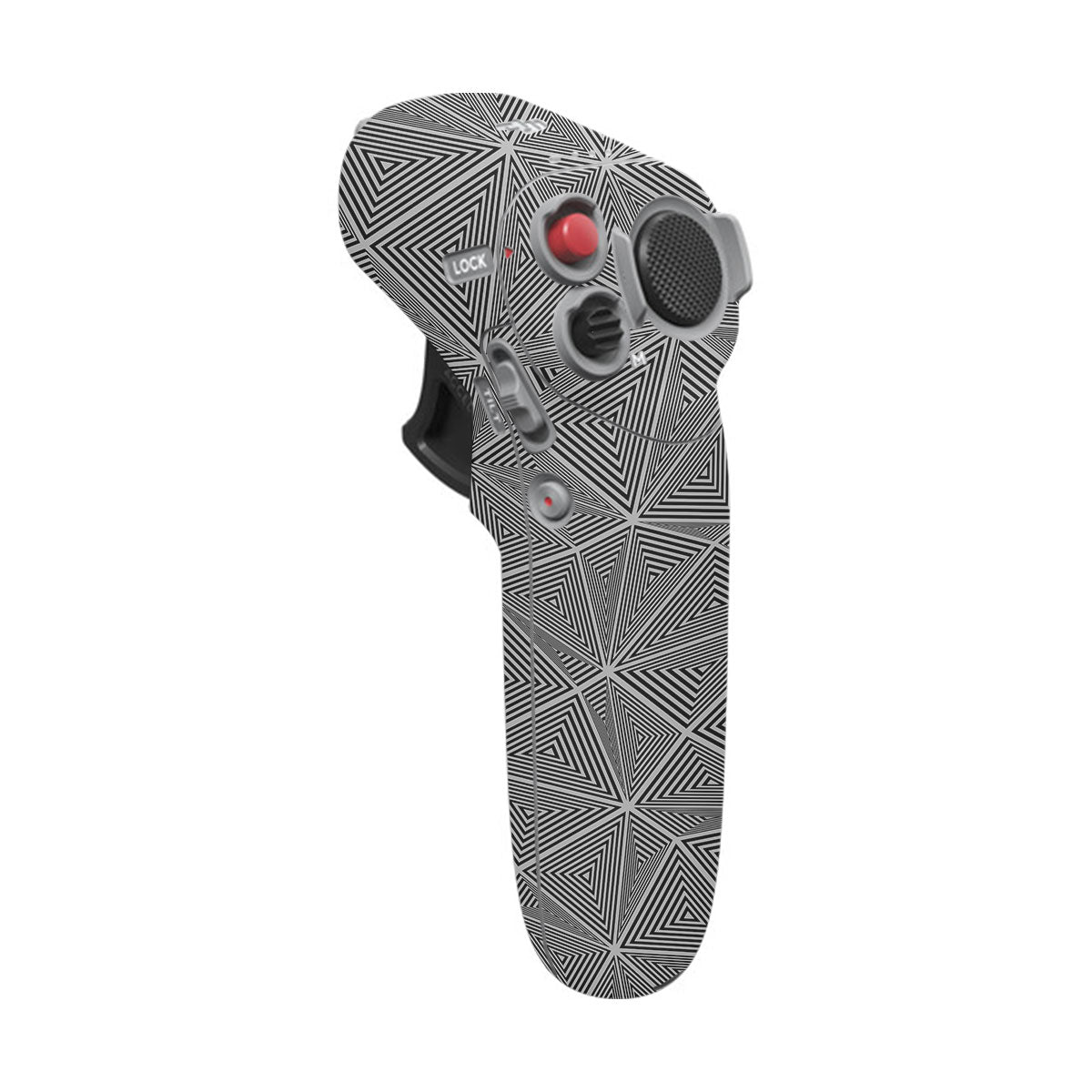 Textured Dark Prism Geometric DJI Motion Remote Controller Skin