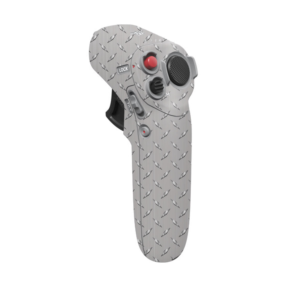 Textured Silver Tread DJI Motion Remote Controller Skin
