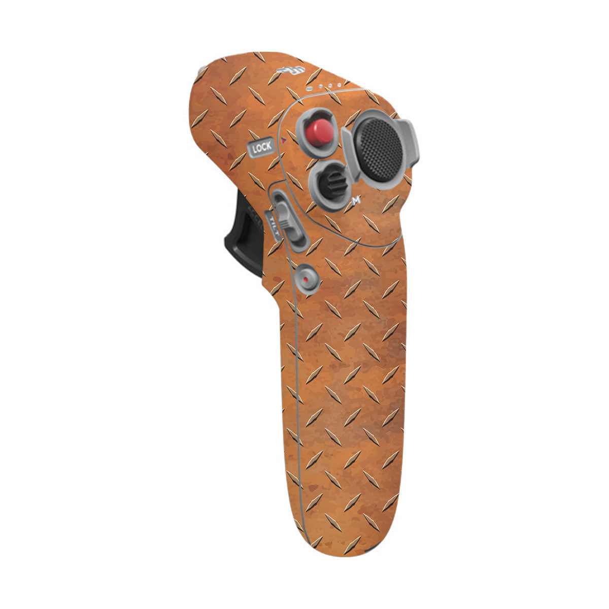 Textured Rust Forge DJI Motion Remote Controller Skin